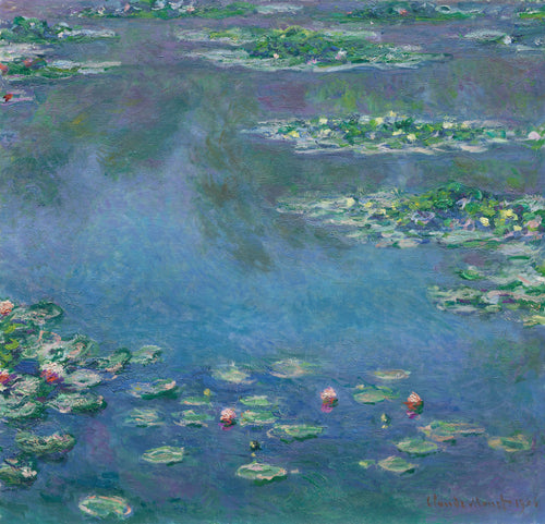Claude Monet, Water Lilies, 1906. Art Institute of Chicago, CC0.